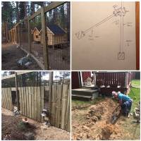 digging and fencing for dogs