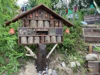 a hotel for insects and other arthropods